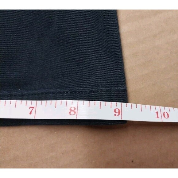 Dockers Womens 16 MED Ideal Fit Navy Blue Pants Chinos Twill Khaki Mom Comfy - Picture 12 of 13